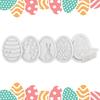 Hollow Easter Egg Rabbit Lamp Silhouette Silicone Mold Plaster Mold Epoxy Resin Casting Mold for Easter Decoration
