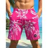 Kokospalmen 3D-gedruckte Badeshorts Palmen-Grafik Boardshorts für den Sommer Harajuku Hawaiianisch Coole Badehosen