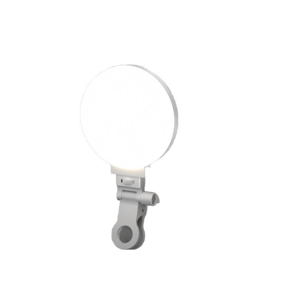 Clip-Halterung Mini-Fülllicht 3-farbige LED-Clip-Leuchte Handheld-Fotoleuchte Live-Streaming