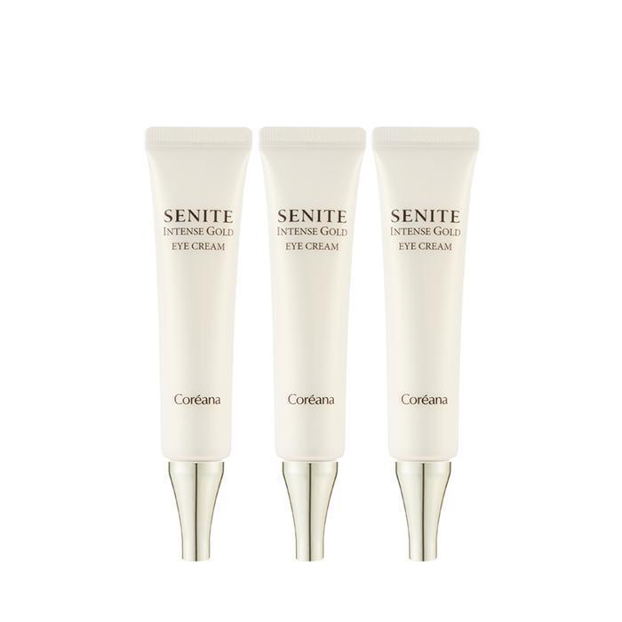 

Coreana SENITE Intense Gold Eye Cream 30ml (3ea) (40013685) for wrinkles around the eyes, under the eyes, and sagging eyelids