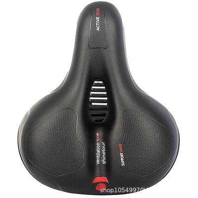 Bequemer Stoßdämpfender Mountainbike-Sattel mit Hohlraum, Atmungsaktives Design