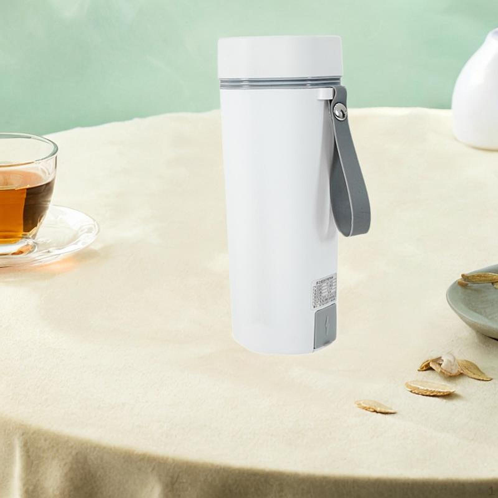 

Портативный электрический чайник герметичный дорожный для путешествий авто автомобиль дом белый белый