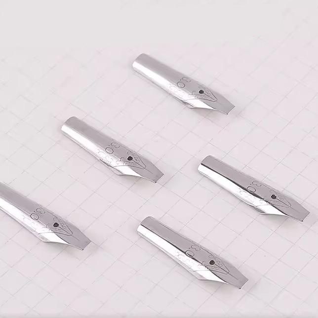 

Параллельное перо «Утиный клюв» Готическое перо для рисования Доступно Английское Тибетское перо Каллиграфия Живопись Искусство Перьевая ручка 3.0mm