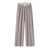 Women's Elastic Waist Straight Leg Casual Pants