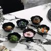 10 Piece Flower/Square Sauce Dish Plastic Appetizer Dish Multifunctional Seasoning Dish  Restaurant