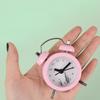 Internet Celebrity Mini Alarm Clock for Students and Children To Wake Up for Simple Creative Dormitory Desktop Alarm Metal Ring Clock