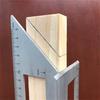 Multifunctional Square 45/90 Degree Gauge Angle Ruler Aluminum Alloy Woodworking Scribing Mark Line Gauge Measuring Tools