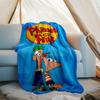 1pc Phineas and Ferb1 Theme Blanket - Digital Print, Polyester, Cozy for All Seasons, Perfect for Outdoor, and Travel