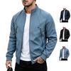 Herren Plus Size Kapuzenjacke Lässig Lockerer Schnitt Farbe Outdoor Windjacke für Frühling und Herbst