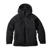 HAMURE Men's Stretch Down Parka HMU-2632 Black L Water-Repellent 700FP Warm Winter Jacket Casual Stylish Outerwear Jumper Size L