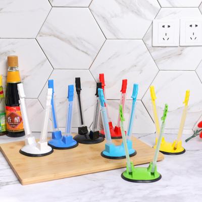 Supporto per sacchetti per alimenti rotante, autoportante, antiscivolo, con clip, estensore per sacchetti per biscotti, utensile da cucina