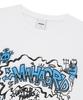 MAHAGRID Devils Doodle T-Shirt Weiß(Mg2Gmmt519A)