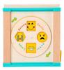 Kostra Edukacyjna Sorter Montessori Drewniany Interaktywny Z Labiryntem 5W1