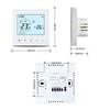 Digital Temperature Control Smart Thermostat Customizable Heating Schedule 86X86X13MM Convenient Climate Control