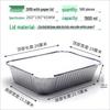 Heavy-Duty Aluminum Foil BBQ Containers