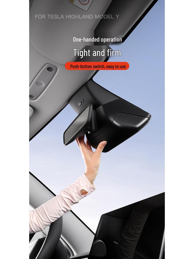 Tesla Model Y/6-Seater Sunglasses Case & Clip
