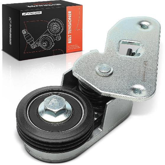 A-Premium Belt Tensioner Assembly with Pulley Compatible with Buick Lucerne & Cadillac DTS 2006-2011, Eldorado & Oldsmobile Aurora 1995-2002 &Pontiac