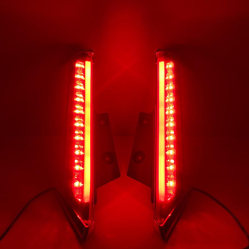 Nissan X-Trail Rear Pillar & Brake Lights with Flowing Turn Signals