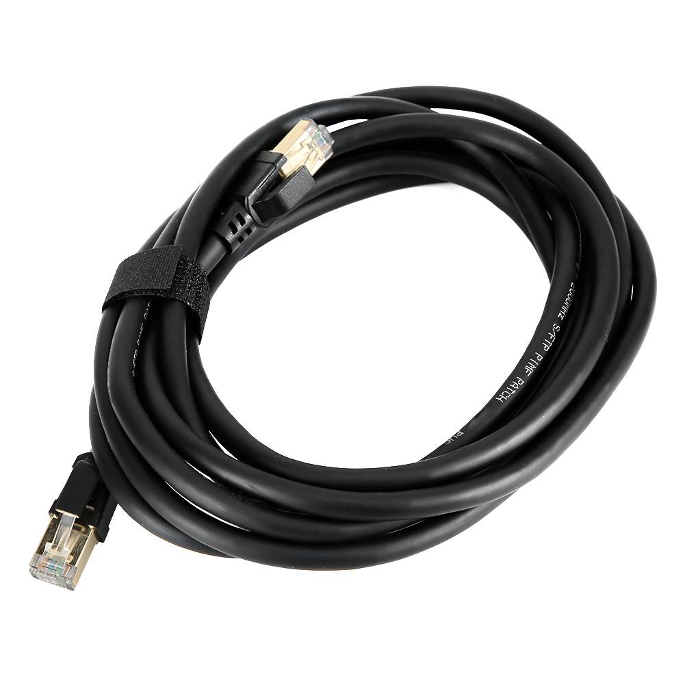 Cat8 Ethernet Cable RJ45 Network Round Cable Lan Cable Patch Cord4.9ft