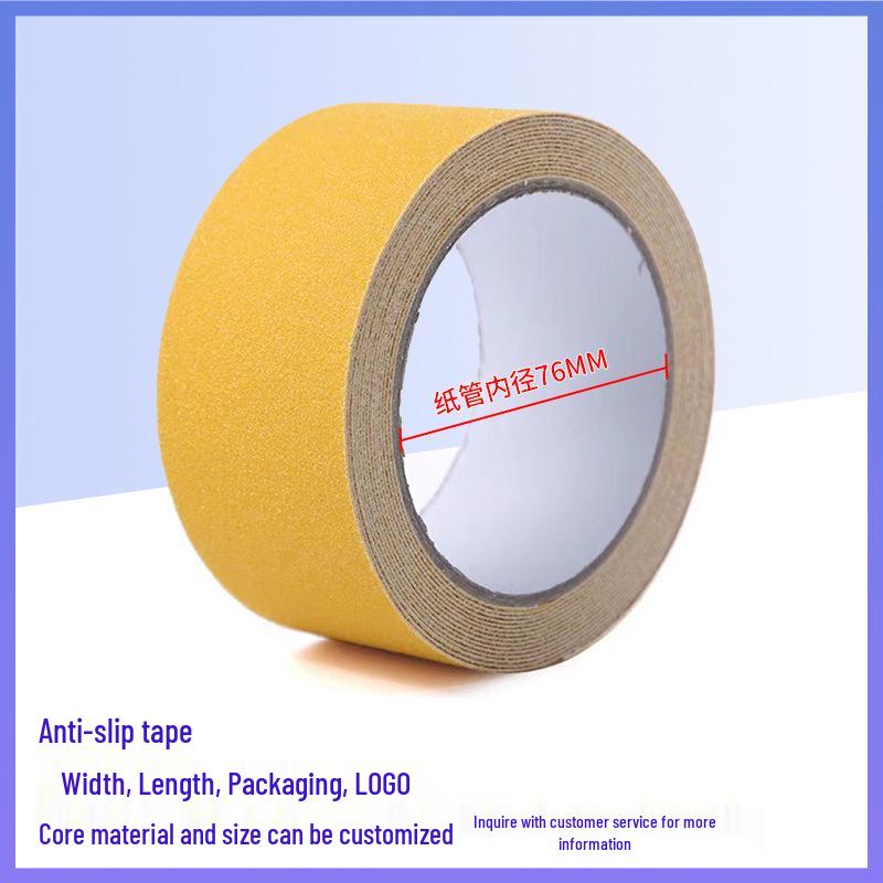 Black Frosted Non-slip Waterproof High-Adhesion Stair Treads Tape for Bathroom Floors