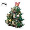 Christmas Candy Display Stand Tree Wooden Stand Acrylic Drawer Organizer for Holiday Window Party Dessert Table Treat Holder