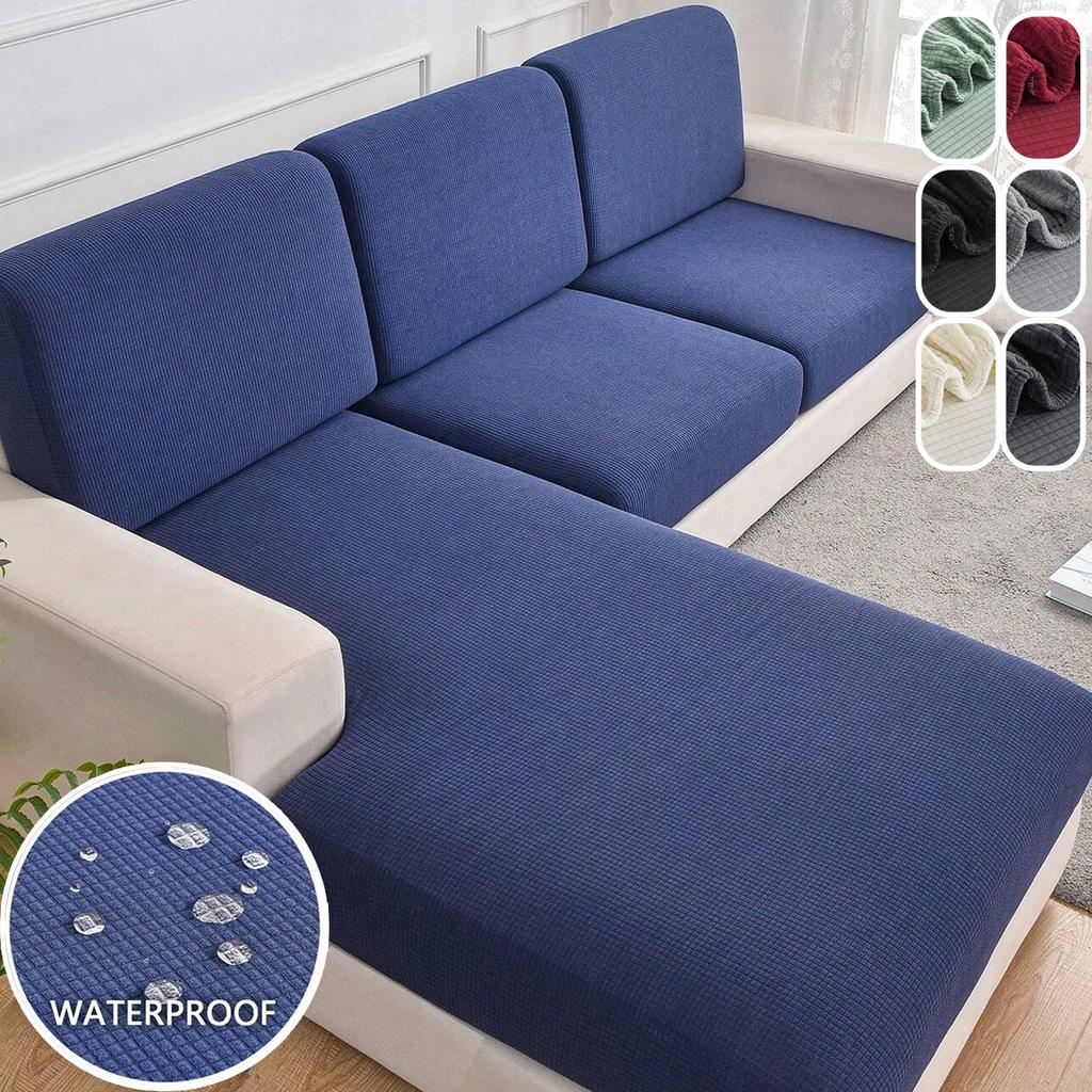1 Stück Jacquard Stretch Sofabezug Wasserdichter Sofasitzbezug Möbelschutz für Schlafzimmer Büro Wohnzimmer Heimdekor