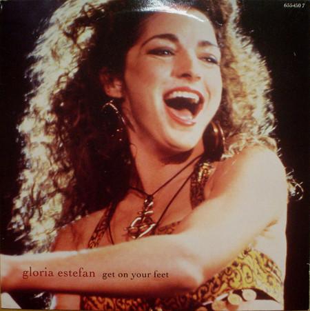 

7inch Record GLORIA ESTEFAN - Get On Your Feet 6554507 Epic 1989 UK Pop Used