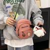 2025 Summer New Messenger Bag Cute Cartoon Korean Go Out Portable Bag Change Bag Messenger Mobile Phone Bag