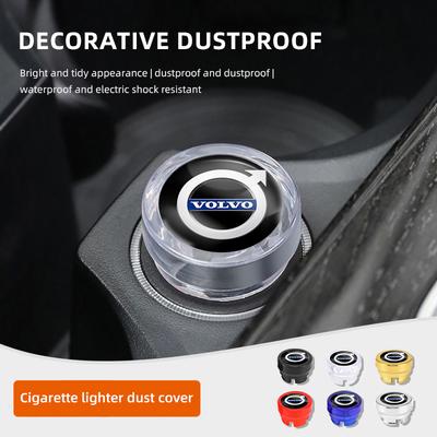 Car Cigarette Lighter Dust Cap Interior Accessories For EX30 XC60 XC40 V60 V40 XC90 XC70 V50 S60 V70 S90 Olestar AWD S80