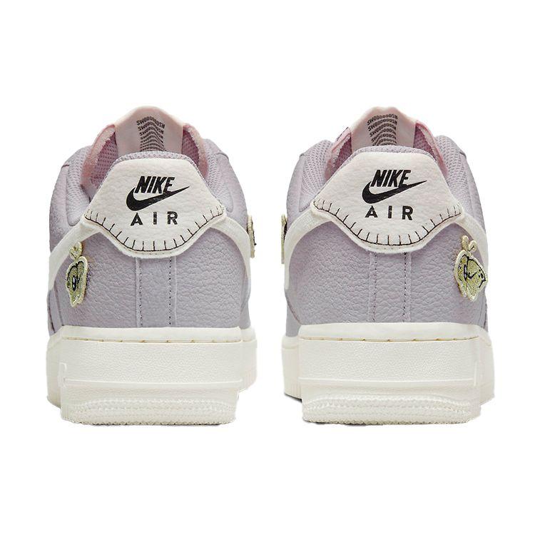 Nike Air Force 1 07 SE Air Sprung Women Sneakers Purple Amethyst-Ash Pink-Oxford DJ6378-500