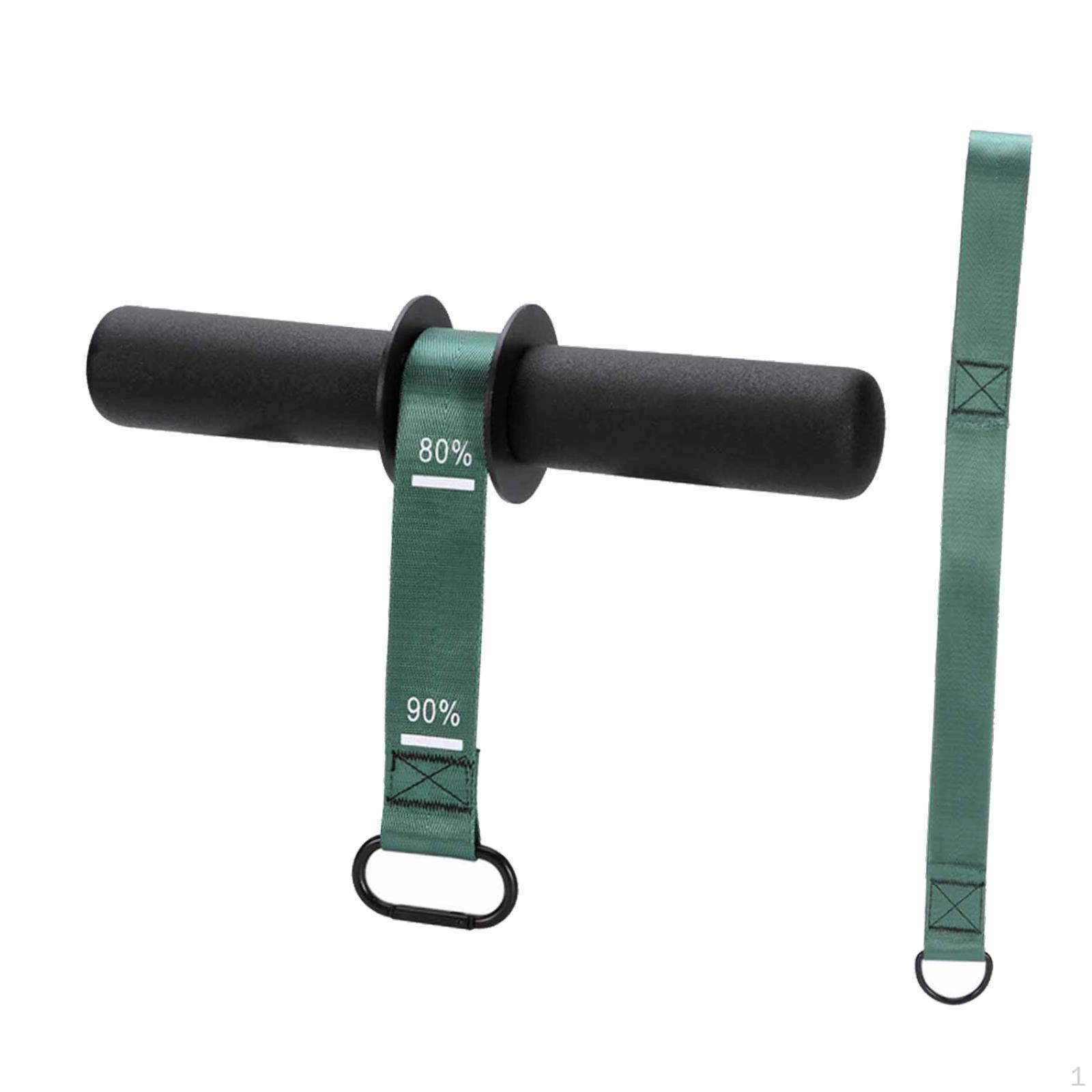 

Forearm Strengthener Arm Exerciser Anti Slip Wrist Roller for Strength Training Lifting зелёный