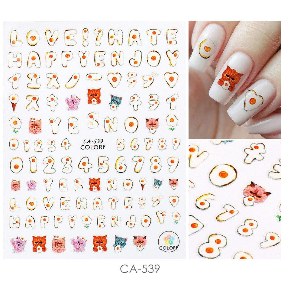 1pc 3D Nail Stickers Spring Summer Natural Flower Leaves Simulation Dried Flower Dragonfly Nail Applique Water Slides Decoration