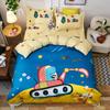 Cute Tiger  Little Rabbit 2/3 Piecebedroom setChildren'sGift Teenagers Adulte Microfibre Double Bed Single Bed Duvet Cover