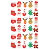30 Pcs Plush Doll Socks Christmas Tree Pendants Christmas Tree Decorations Ornaments Set Lovely Santa Hanging Ornaments