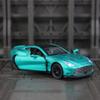 AAZY1 1:34 Vanquish 2025 Alloy Supercar Model Has Sound and Lighting Functions Two Doors On Both Sides That Can Be Opened