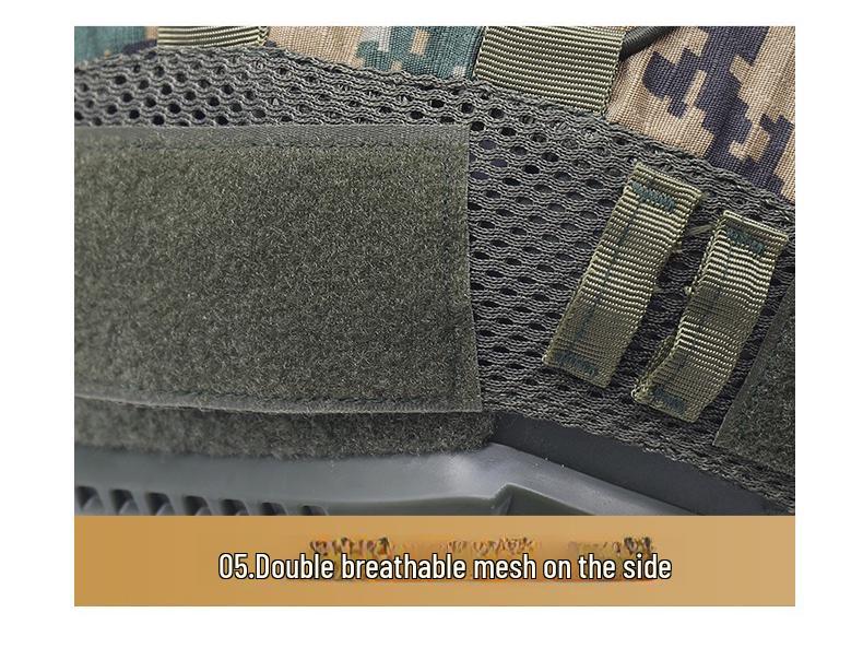 Cross-border Tactical Camouflage Helmet Cover with Elastic Rope