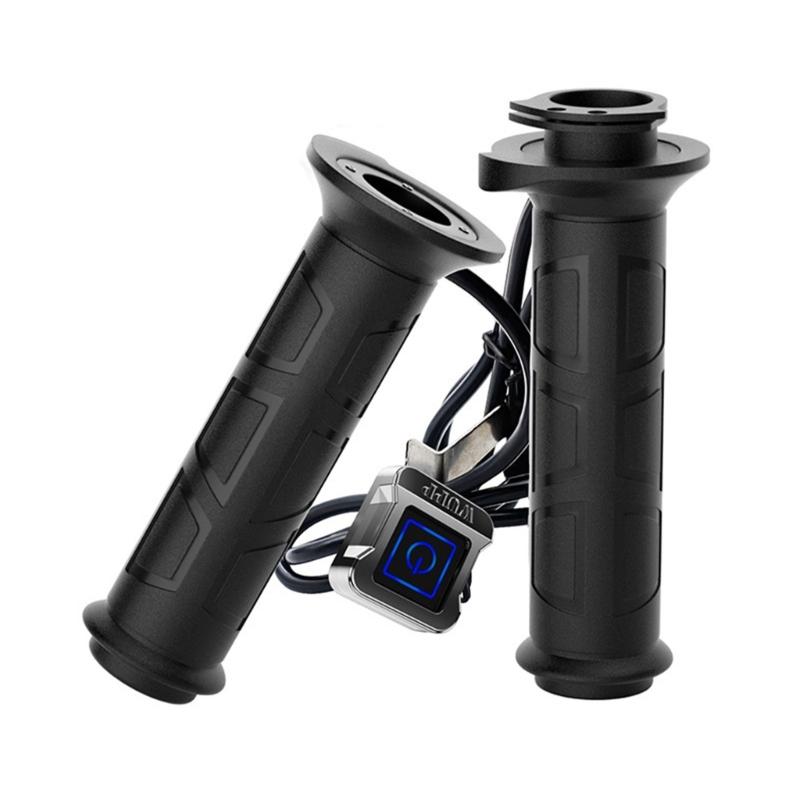 Electric Heated Handlebar Grips Cover Pad Motorcycle Heated Grips Easy Installation Motorbike Handlebar Heater Warmer