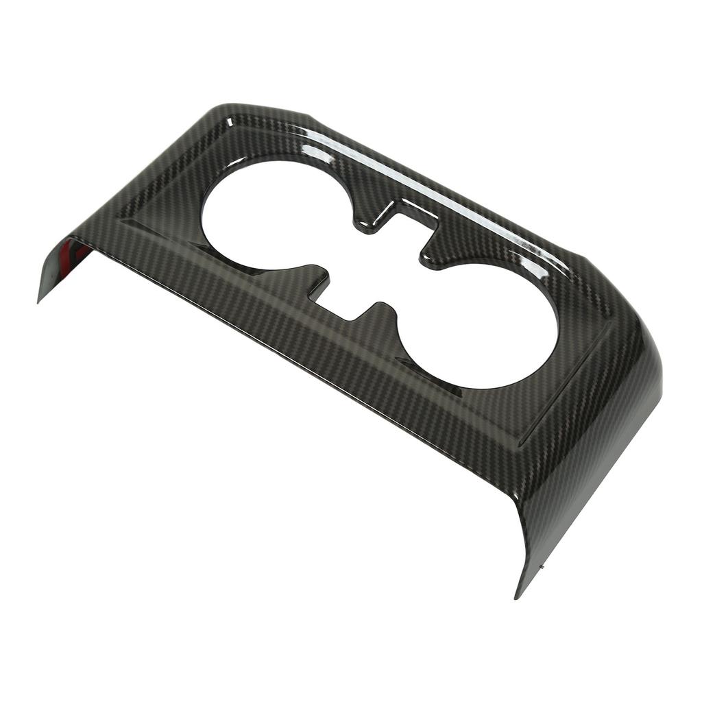 Center Console Rear Cup Holder Decoration Panel Frame Storage Cup Holder Panel Trim Replacement for Ford 2021+