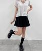 WEGO PHILLY Faltenrock Größe Schwarz, Damen, S,
