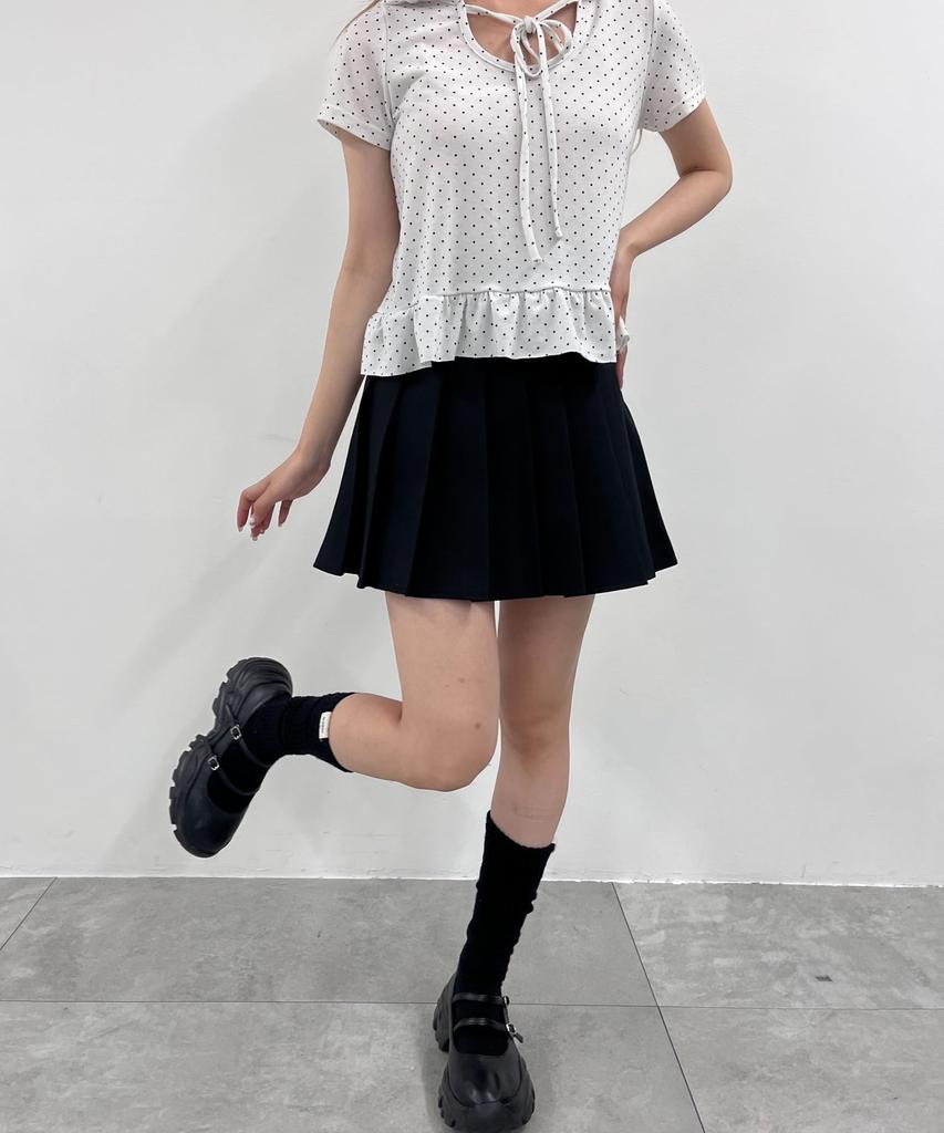 WEGO PHILLY Faltenrock Größe Schwarz, Damen, S,