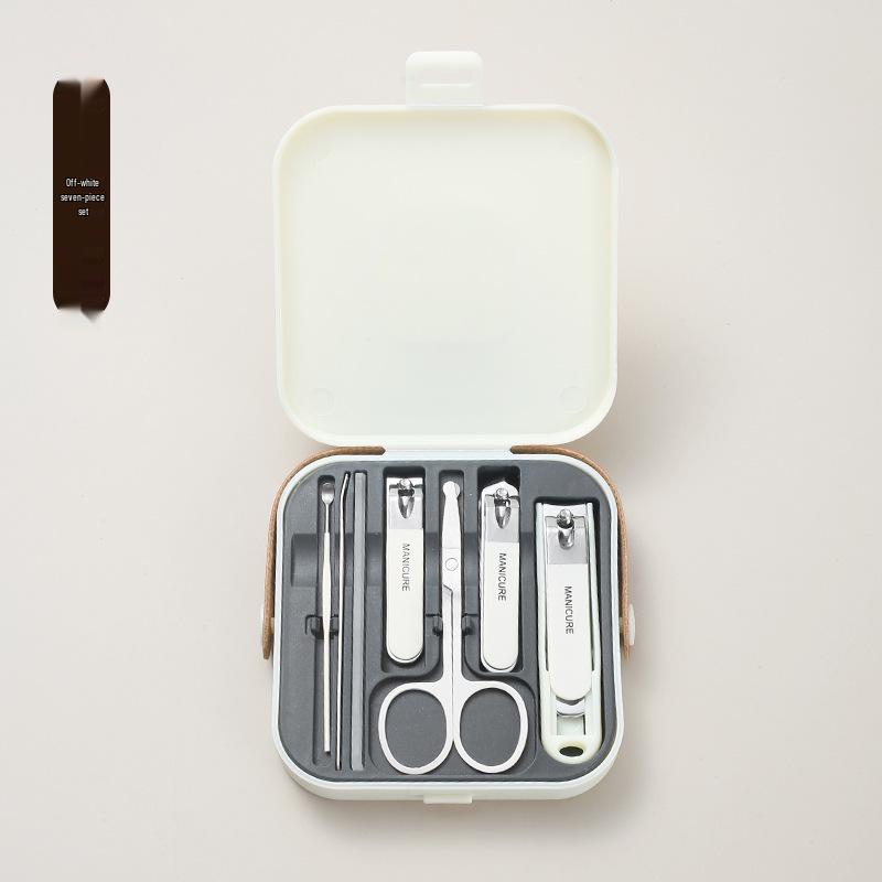 Anti-Splash Nail Clipper Manicure Set - Multi-Piece Beauty Tool Kit