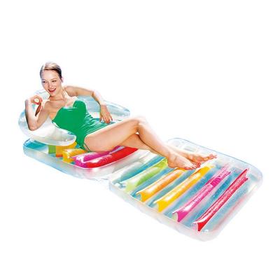 Bestway High Fashion Klappbarer Liegestuhl für Erwachsene, Wasserspiel-Tube BW14046 43023KR, koreanische Wasserspaßartikel