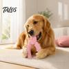 Safe Pet Toys Vise Shaped Dog Chew Toy, Bite Resistant TPR Puppy Teething Chewing Toy for Teeth Cleaning & Gum Massage
