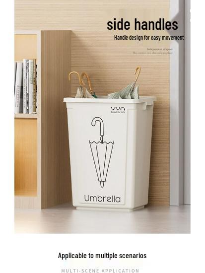 Large Capacity Umbrella Stand Rack for Entryways and Classrooms - Ideal for Long-Handled Umbrellas