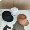 Modny Top Hat 100% Wełna dla Kobiet Ciepły Regulowany Kapelusz Fedora Retro Uroczy Kapelusz Jeździecki Codzienne Ubranie