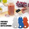 Ouvre-bocal pour bouteilles et boîtes de conserve Robuste Lève-couvercle de conserve avec trou de suspension Outil facile pour ouvrir les couvercles Gadget de cuisine compact pour l'arthrite