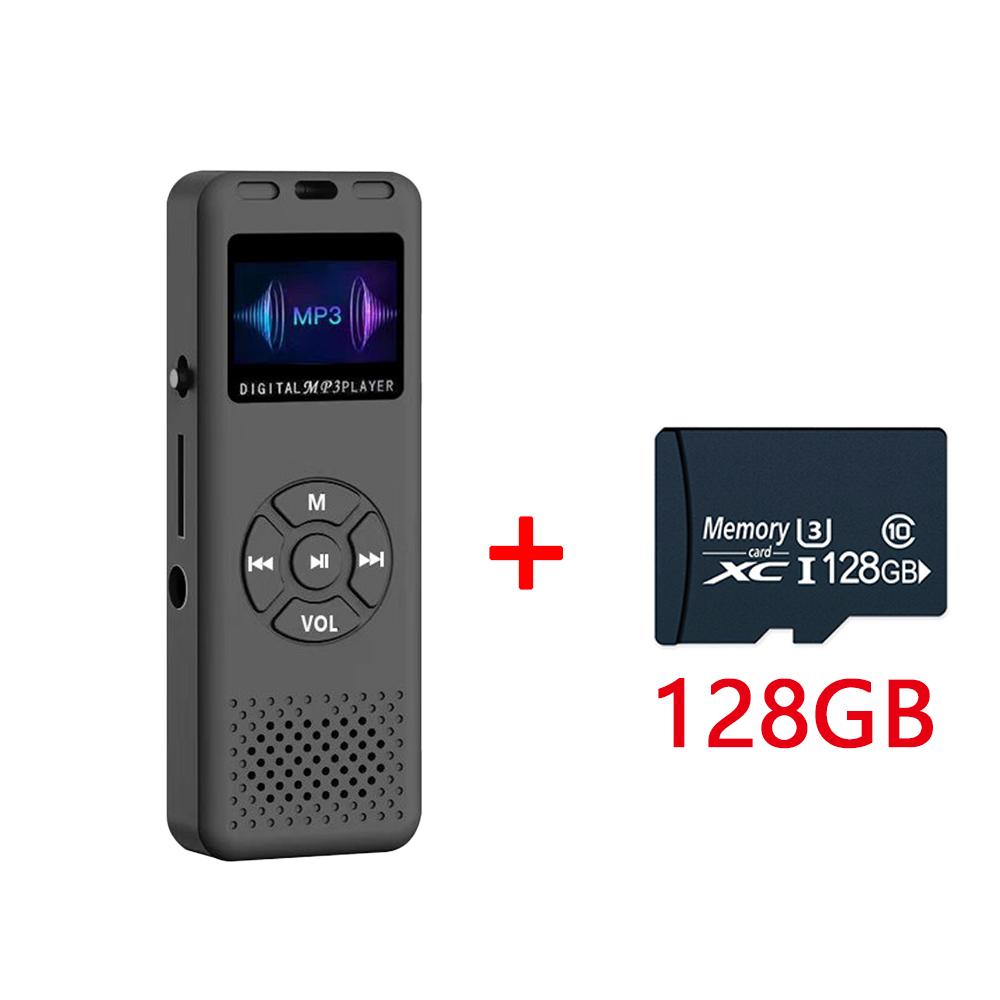 8-64GB Mini Digital Audio/Sound/Voice Recorder Convenient MP3 Player Digital Voice Recorder FM Mini Radio HiFi Sound Quality