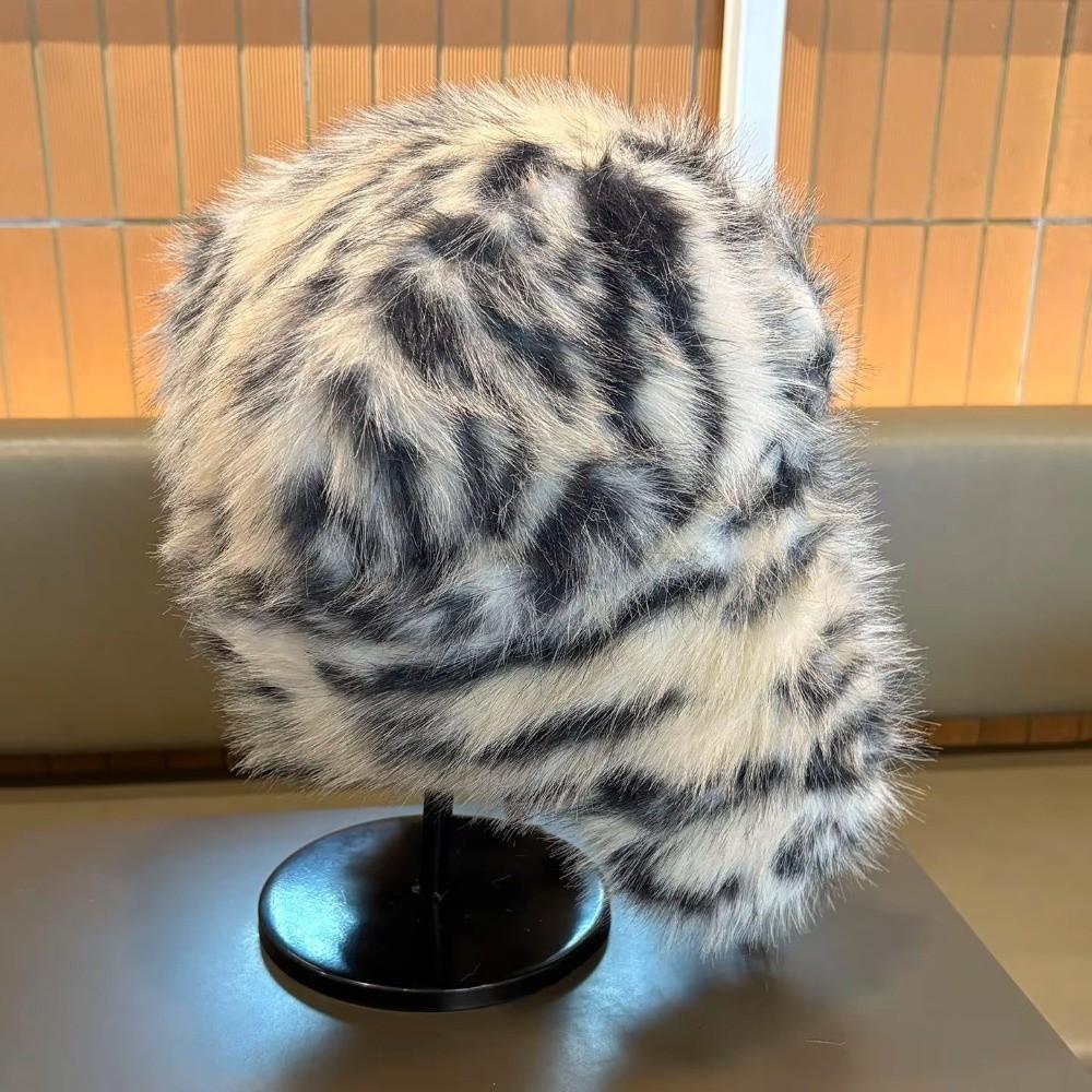 Thickened Winter Hat Windproof Earflap Hat Soft Faux Fur Hat Unisex
