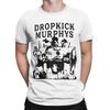 T-shirt Vintage Été Dropkick Murphys T-shirts Hipster T-shirt 100% Coton pour Hommes Y2K Rétro Ample Manches Courtes Hauts T-shirts
