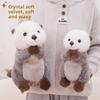 Plush Otter Toy Animal Soft Short Pile For Children Gift